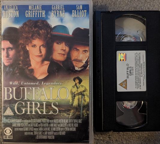 Buffalo Girls (1995) VHS Video Ex Rental - Flippin Retro Video Shop