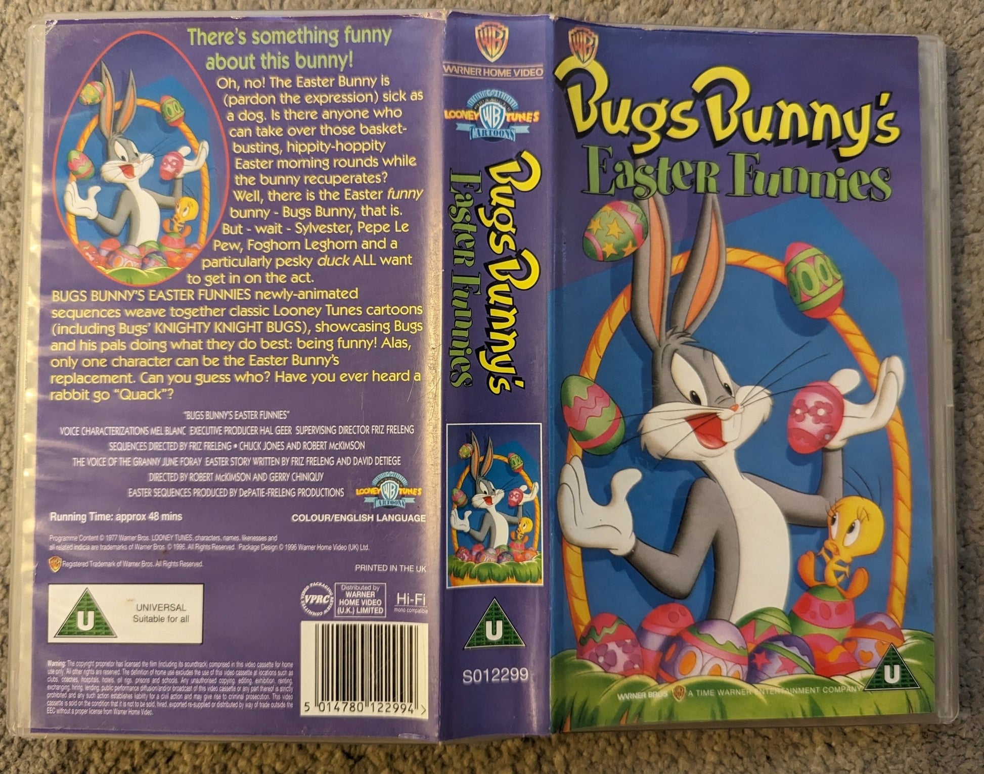 Bugs Bunny's Easter Funnies (1977) VHS Video - Flippin Retro Video Shop