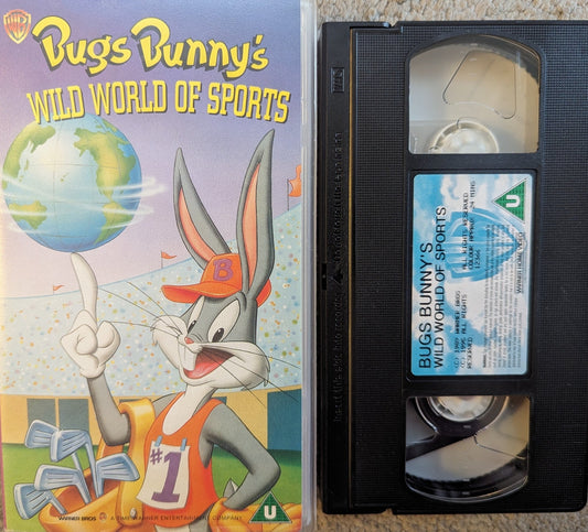 Bugs Bunny's Wild World Of Sports VHS Video - Flippin Retro Video Shop