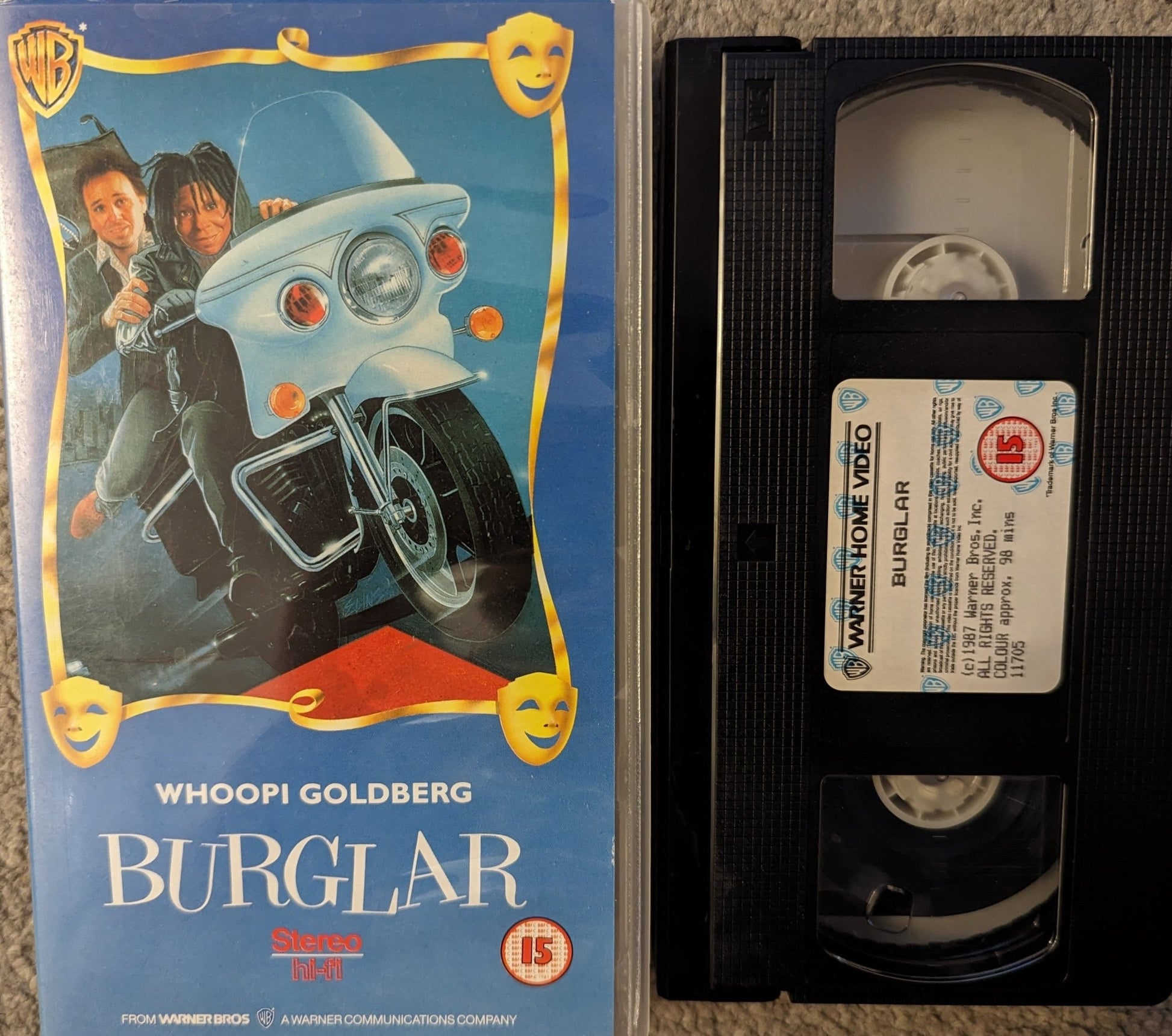 Burglar (1987) VHS Video - Flippin Retro Video Shop