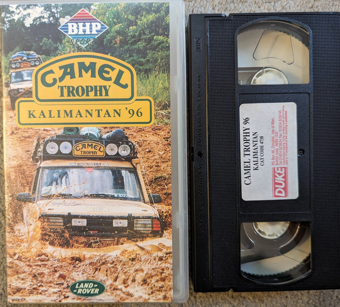 Camel Trophy Kalimantan Duke (1996) VHS Video - Flippin Retro Video Shop