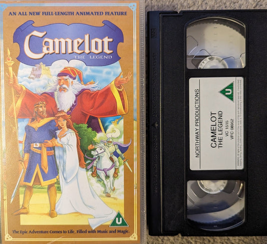 Camelot The Legend VHS Video - Flippin Retro Video Shop