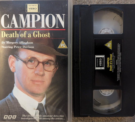 Campion Death Of A Ghost VHS Video - Flippin Retro Video Shop