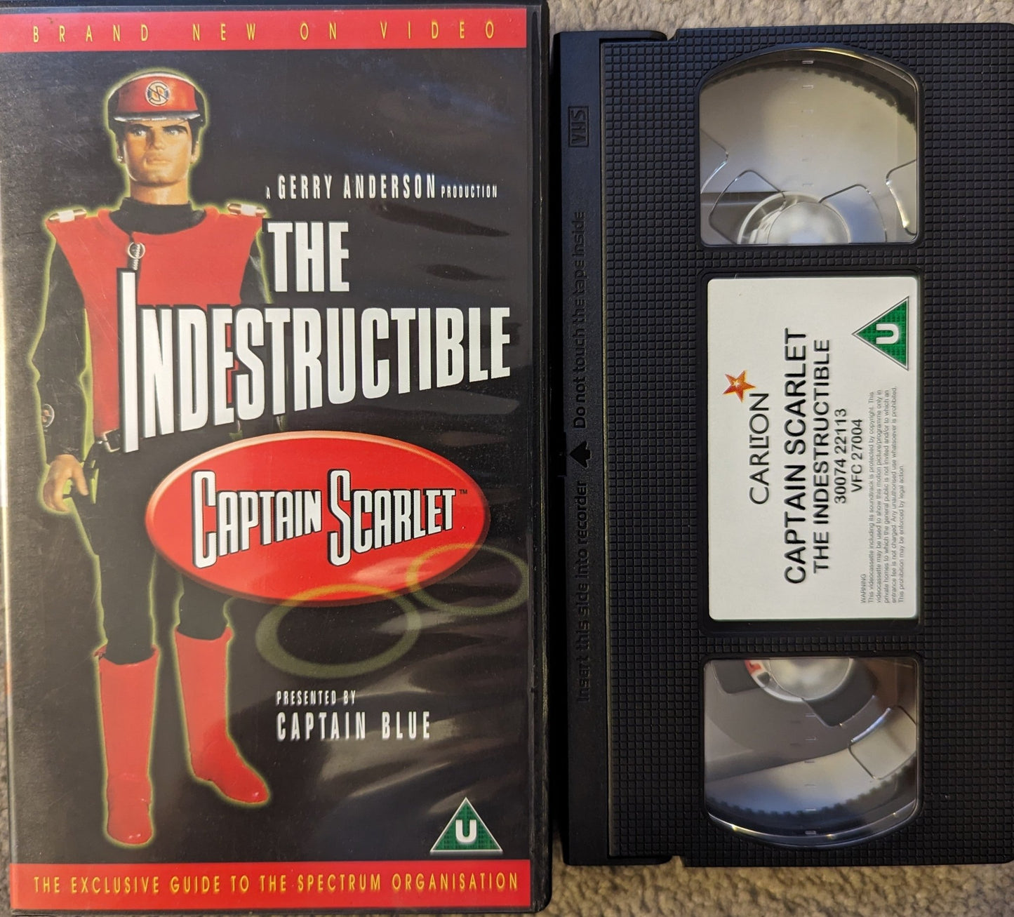 Captain Scarlet Volume 9 VHS Video - Flippin Retro Video Shop