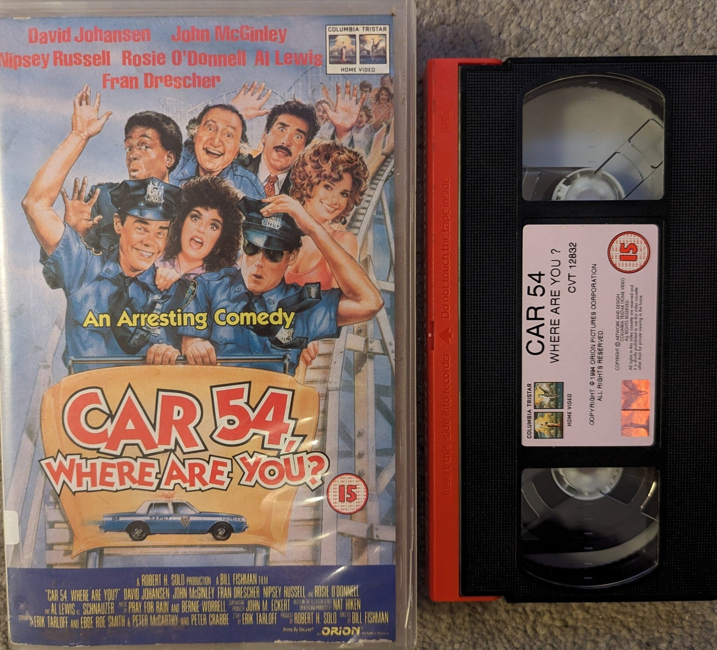 Car 54 Where Are You? VHS Video Ex Rental - Flippin Retro Video Shop