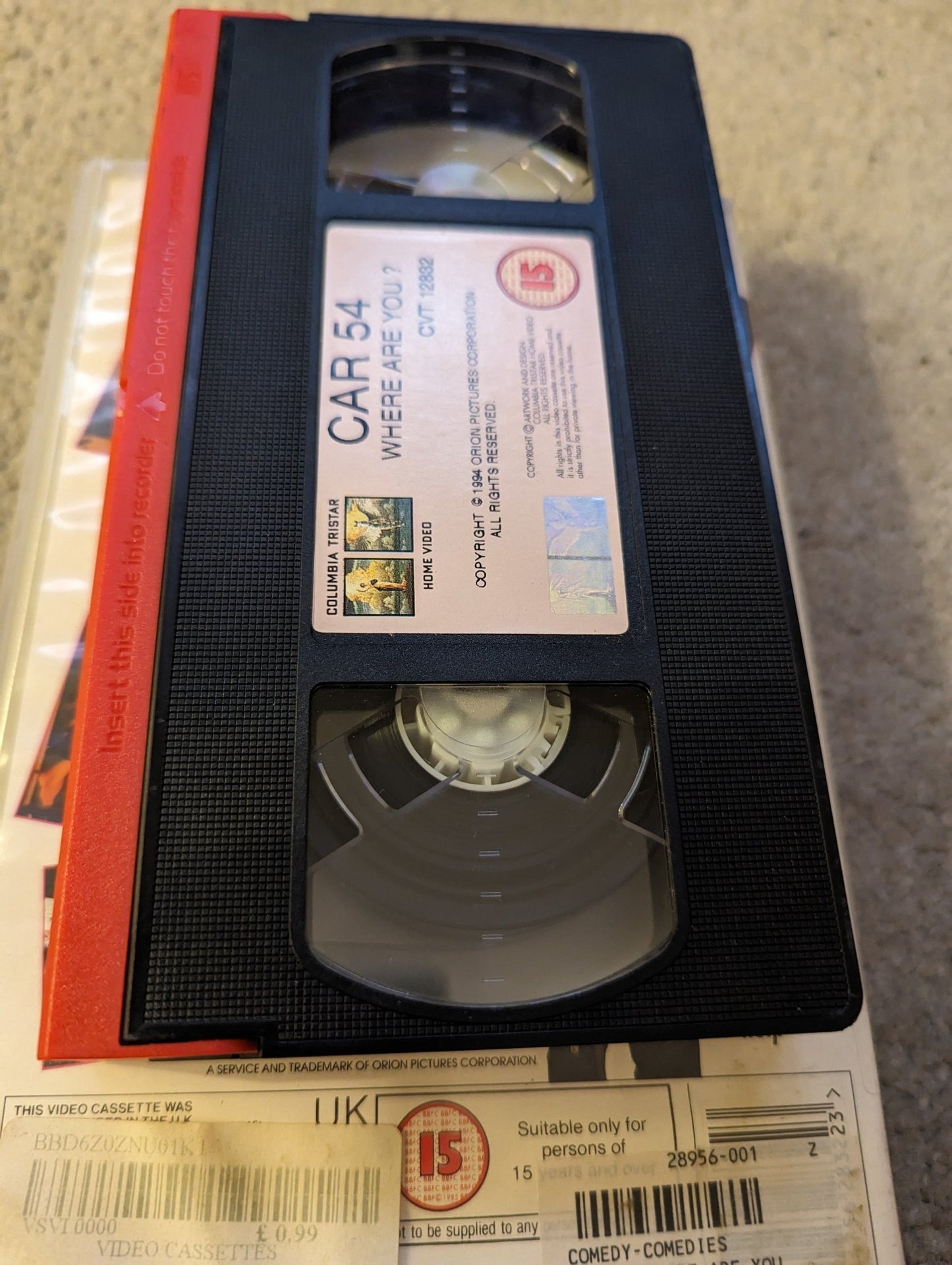 Car 54 Where Are You? VHS Video Ex Rental - Flippin Retro Video Shop