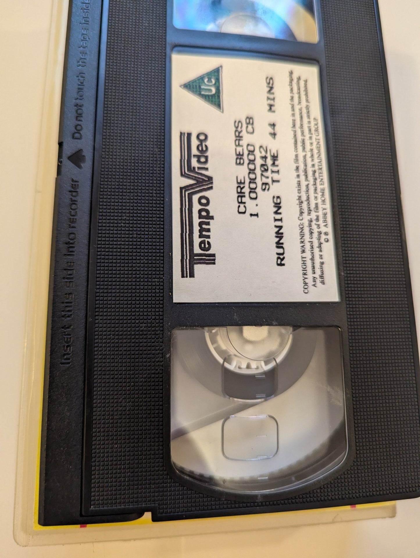 Care Bears Meet The Dinosaurs 1,000,000CB VHS Video - Flippin Retro Video Shop