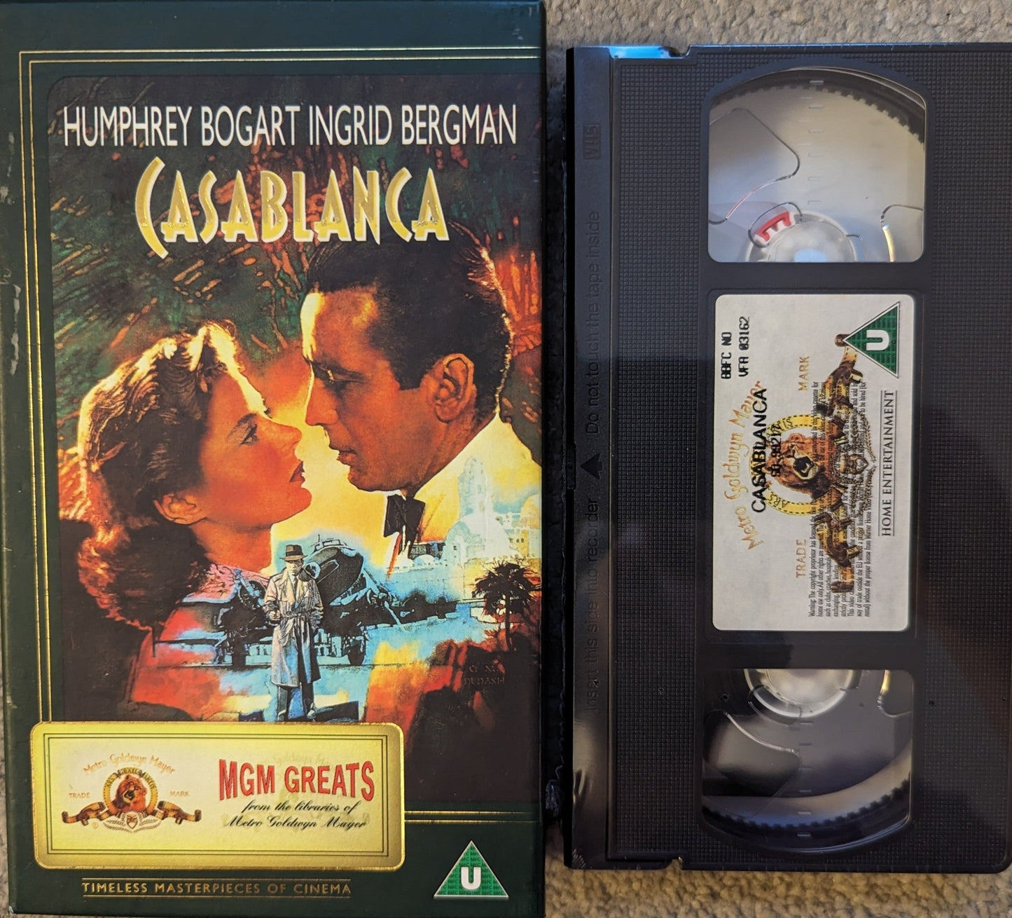 Casablanca (1942) VHS Video *Sealed* - Flippin Retro Video Shop