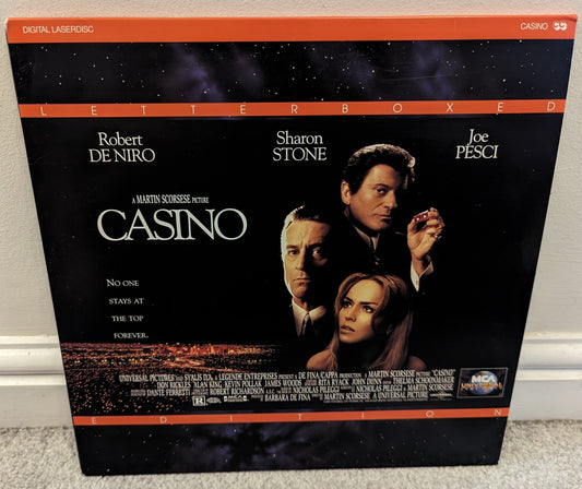 Casino (1995) Laserdisc NTSC - Flippin Retro Video Shop