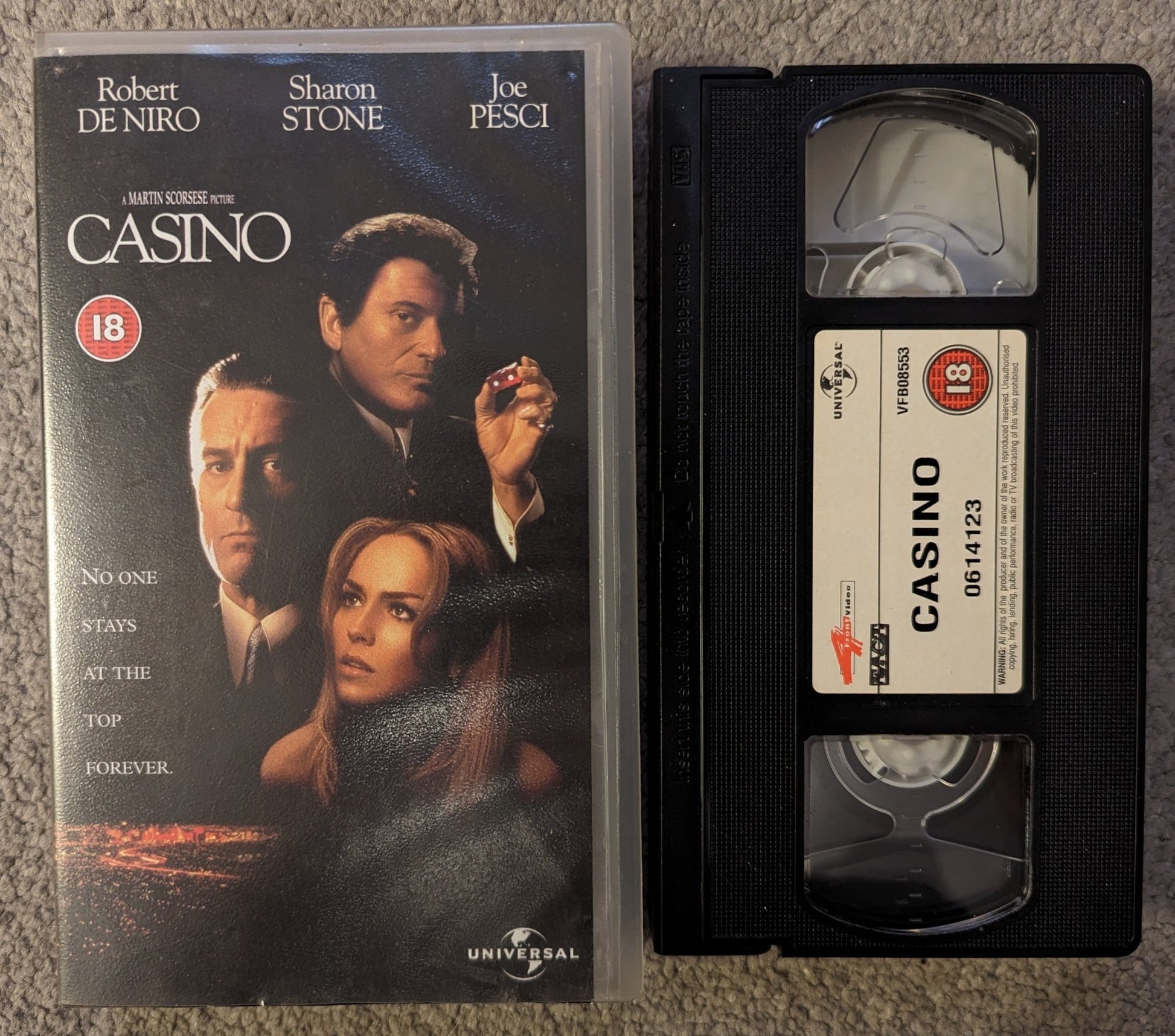 Casino (1995) VHS Video - Flippin Retro Video Shop