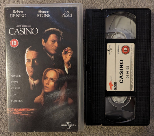 Casino (1995) VHS Video - Flippin Retro Video Shop