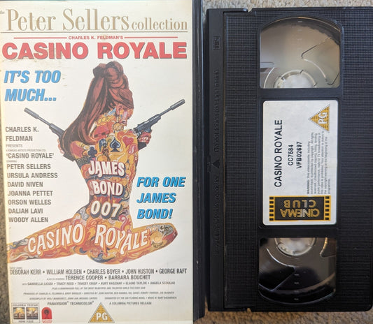 Casino Royale (1967) VHS Video - Flippin Retro Video Shop