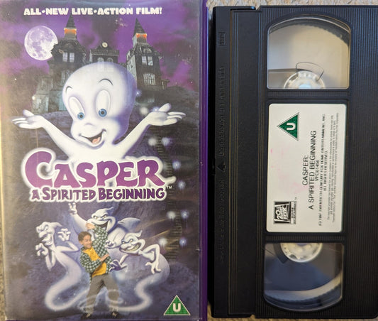 Casper A Spirited Beginning (1997) VHS Video - Flippin Retro Video Shop