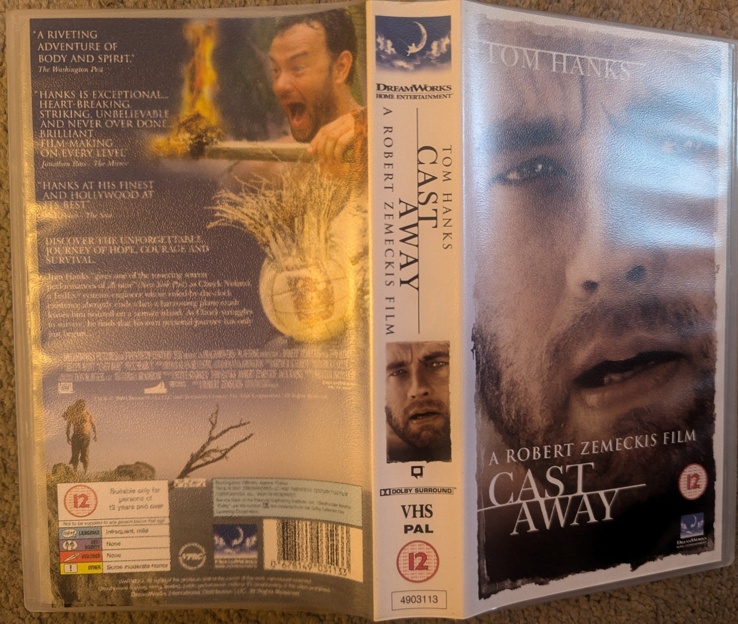 Cast Away (2000) VHS Video *Sealed* - Flippin Retro Video Shop