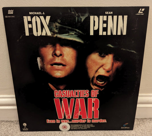 Casualties Of War (1989) Laserdisc PAL - Flippin Retro Video Shop