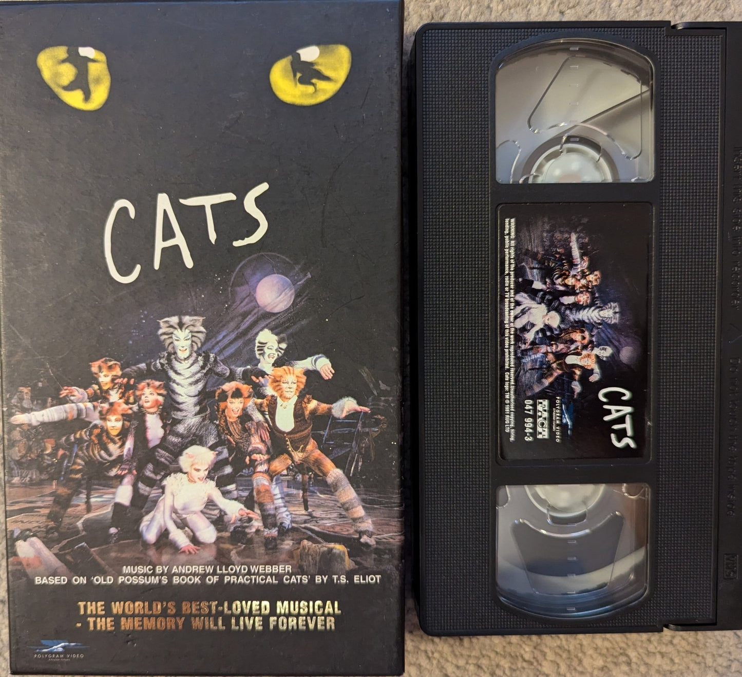 Cats (1998) VHS Video - Flippin Retro Video Shop