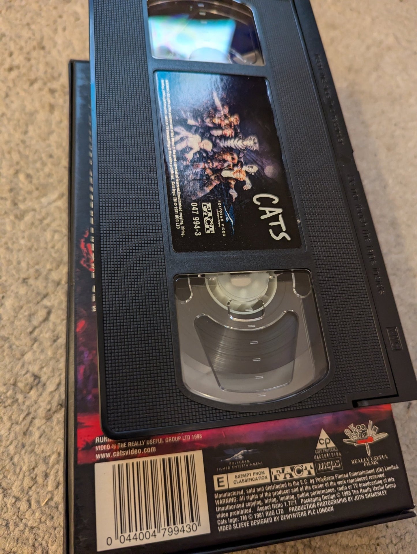 Cats (1998) VHS Video - Flippin Retro Video Shop