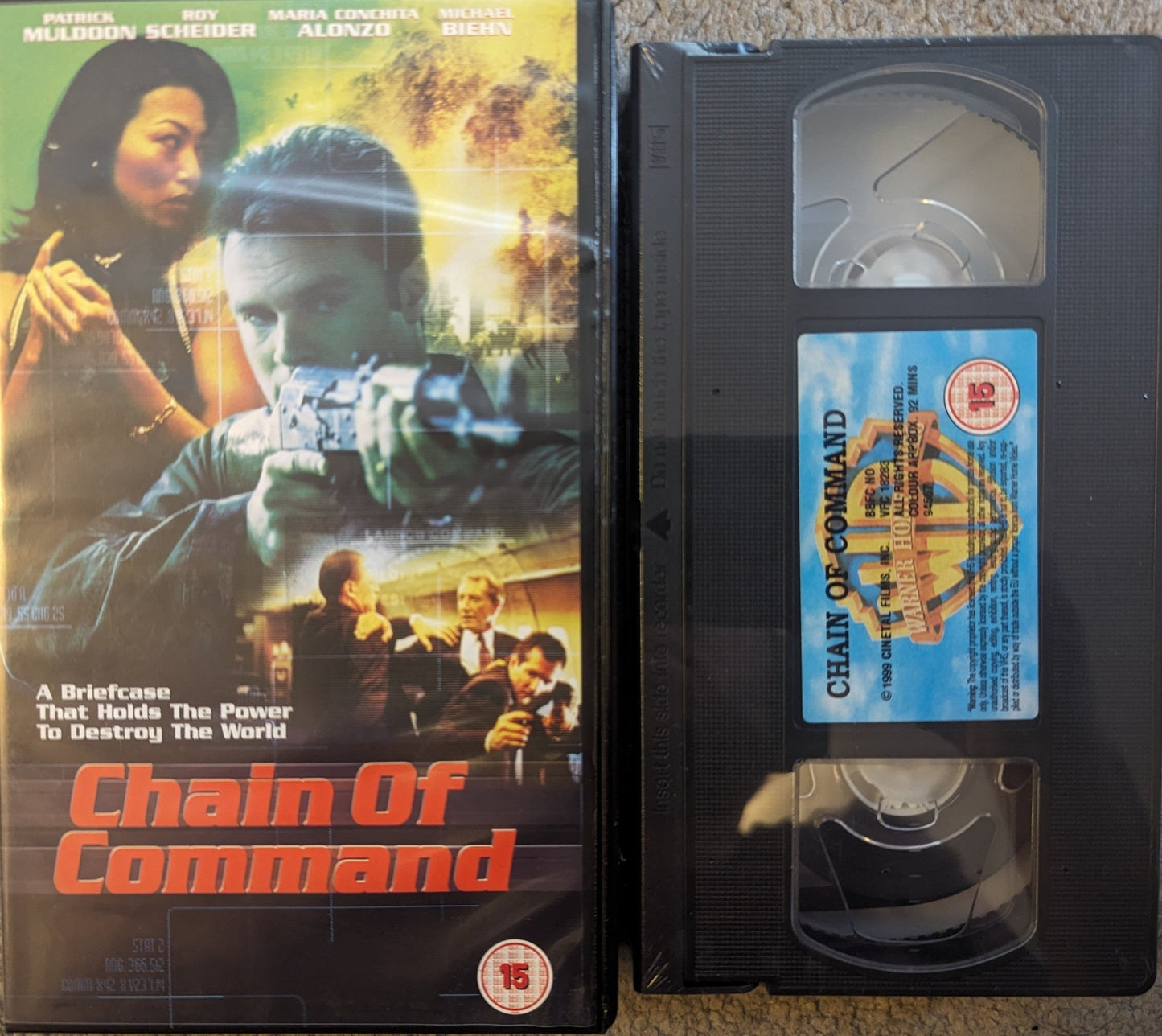 Chain Of Command (2001) VHS Video *Sealed* - Flippin Retro Video Shop