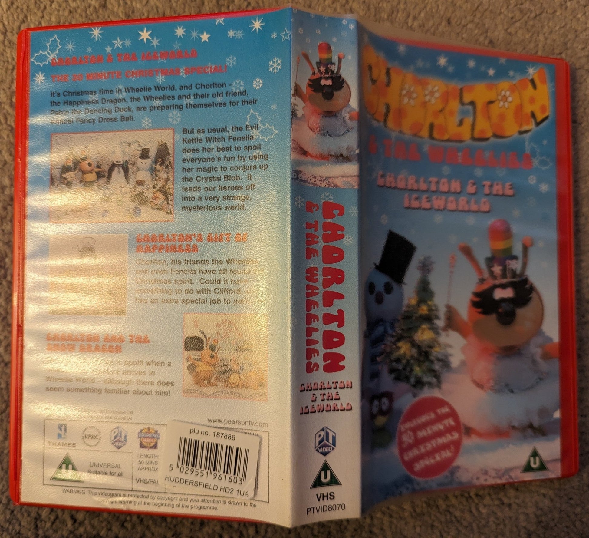 Charlton & The Wheelies VHS Video *Sealed* - Flippin Retro Video Shop