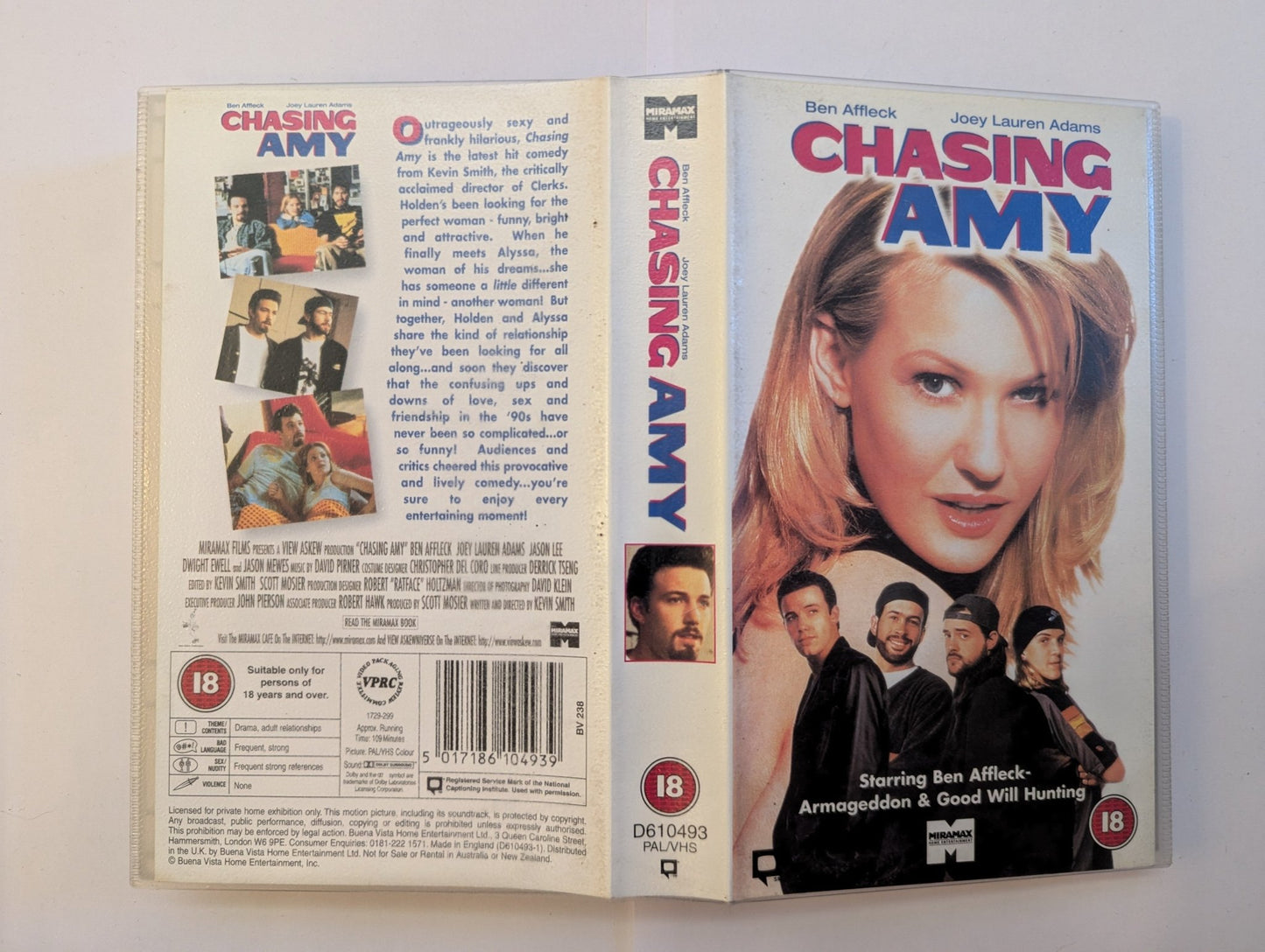 Chasing Amy (1997) VHS Video - Flippin Retro Video Shop