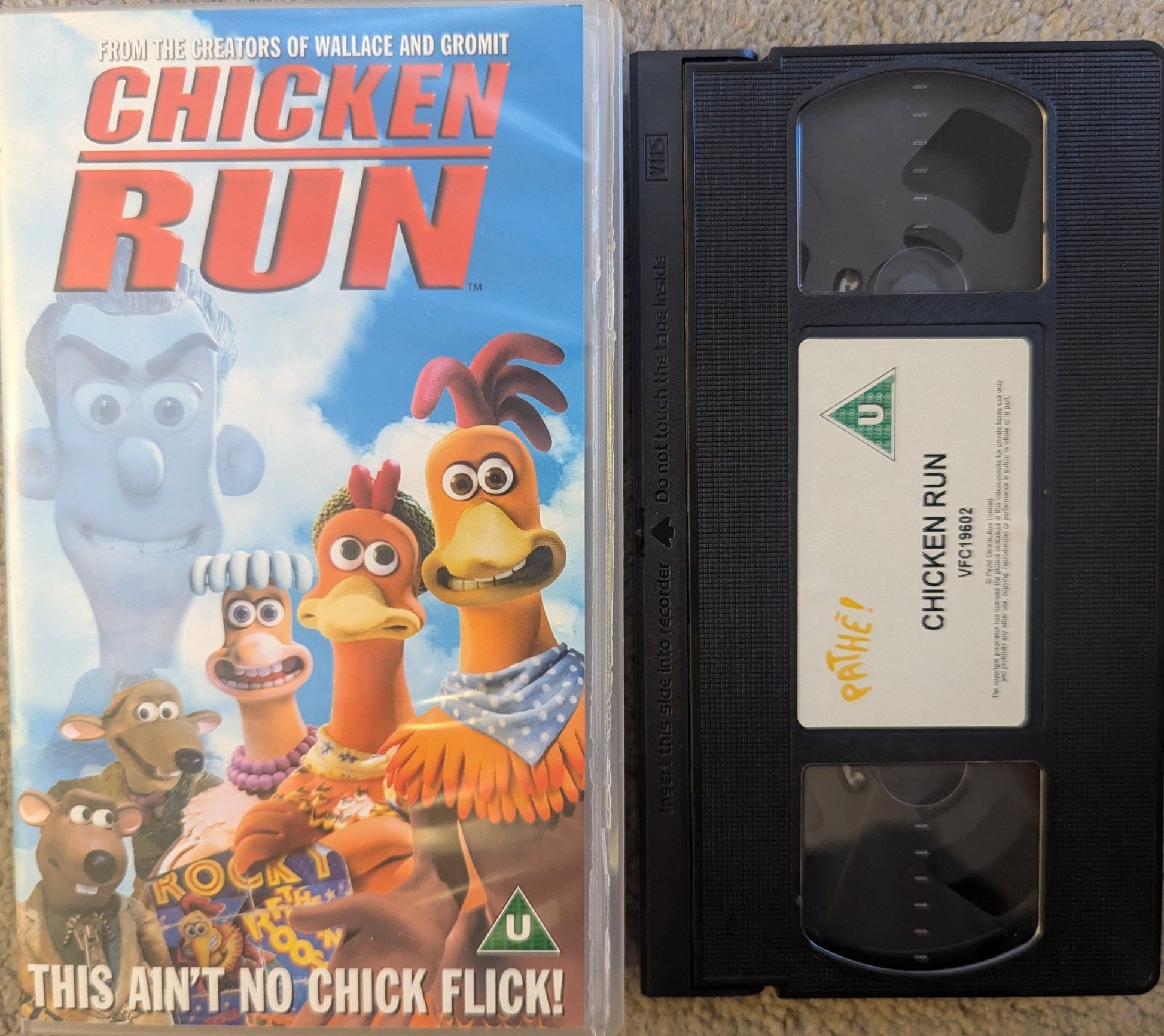 Chicken Run (2000) VHS Video - Flippin Retro Video Shop