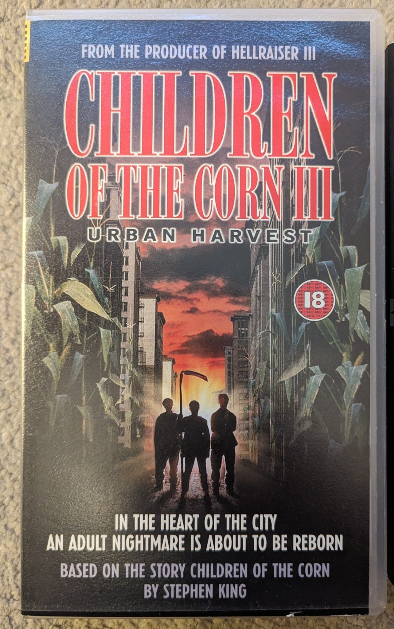 Children Of The Corn 3 Urban Harvest (1995) VHS Video - Flippin Retro Video Shop