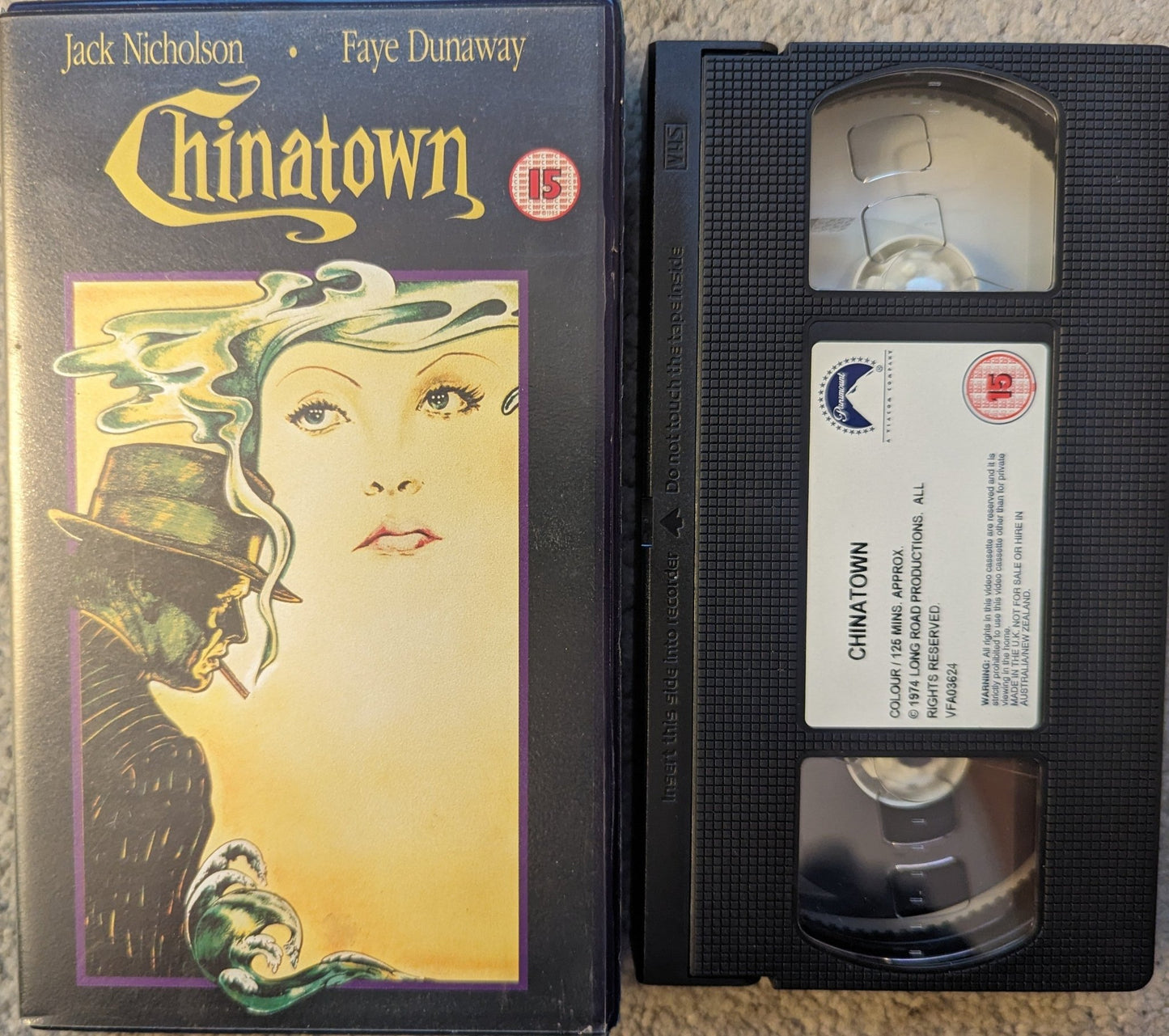 Chinatown (1974) VHS Video - Flippin Retro Video Shop