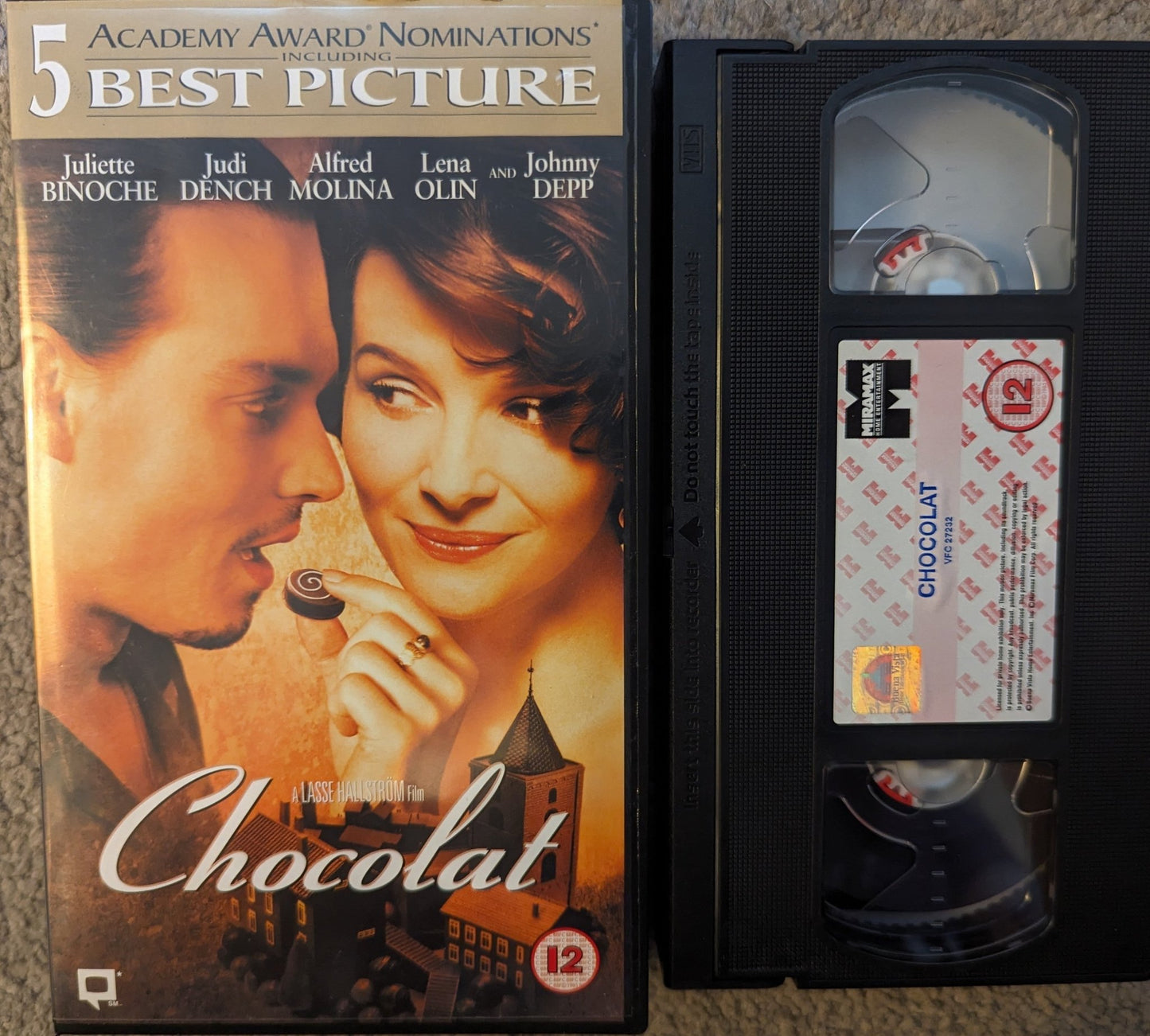 Chocolat (2000) VHS Video - Flippin Retro Video Shop