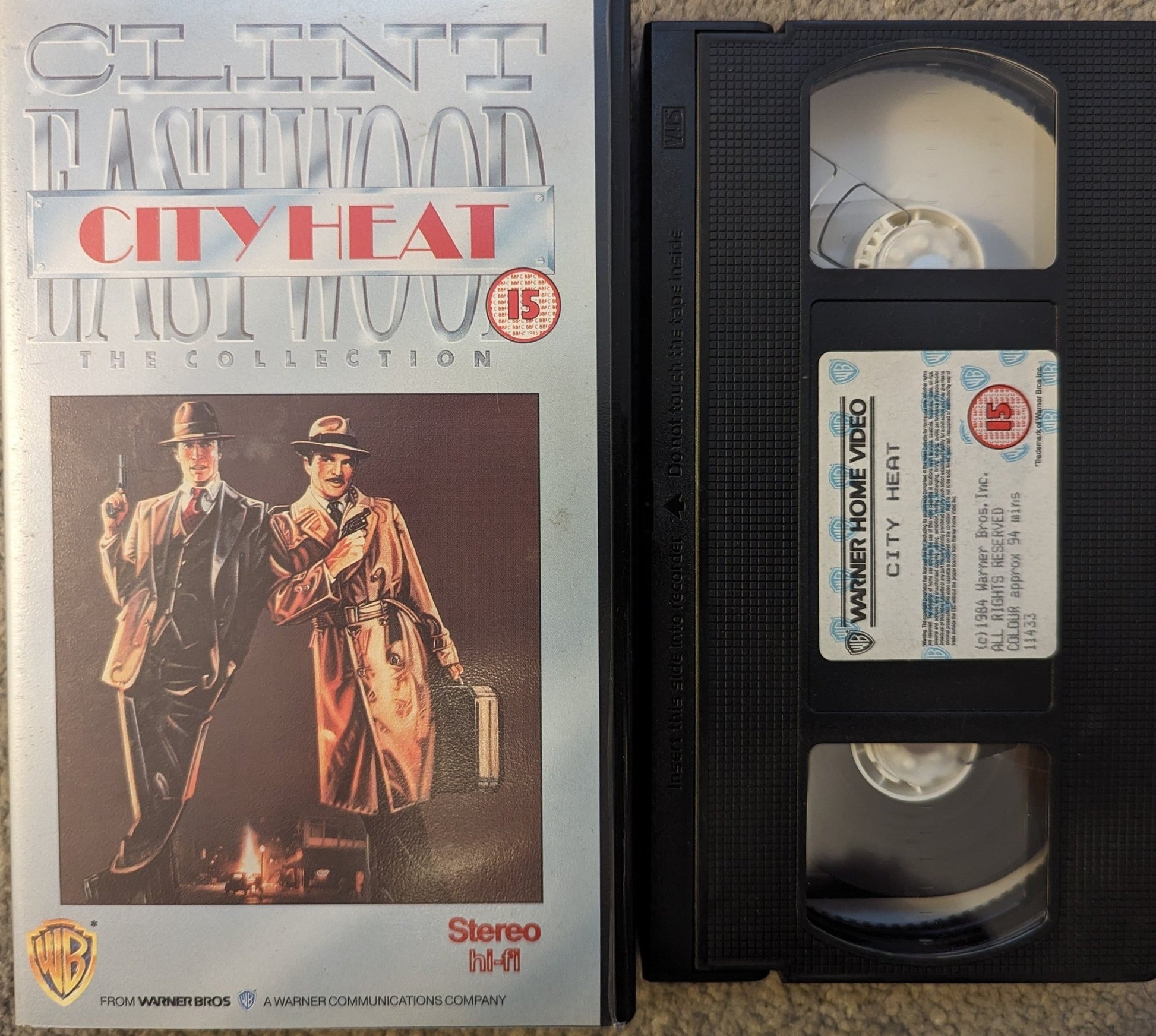 City Heat (1984) VHS Video - Flippin Retro Video Shop