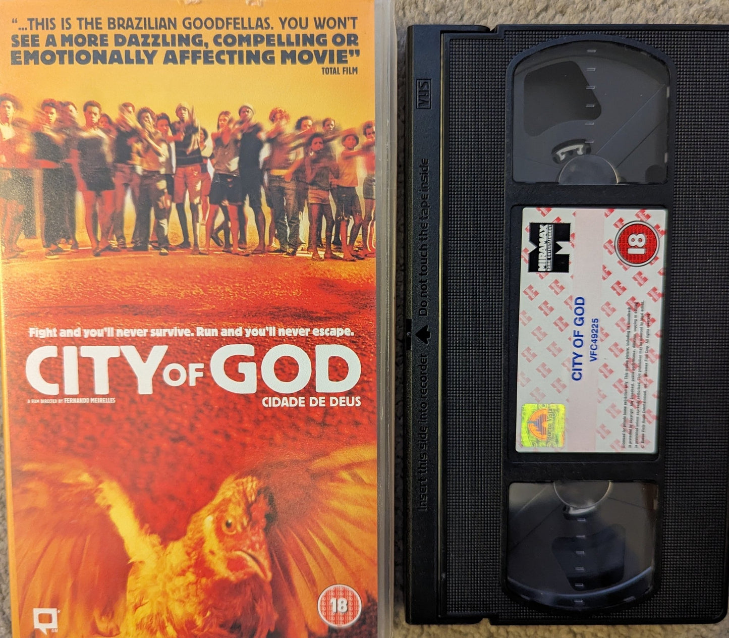 City Of God (2002) VHS Video - Flippin Retro Video Shop