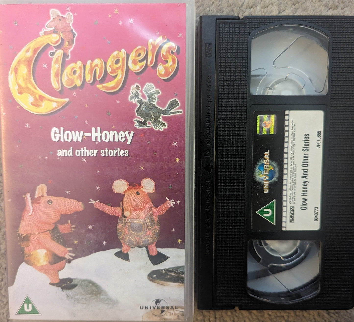 Clangers Glow - Honey VHS Video - Flippin Retro Video Shop