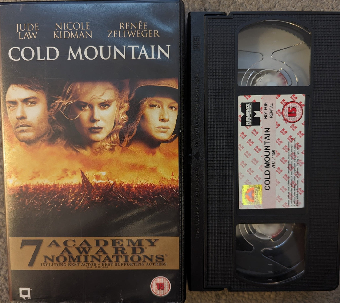 Cold Mountain (2003) VHS Video - Flippin Retro Video Shop