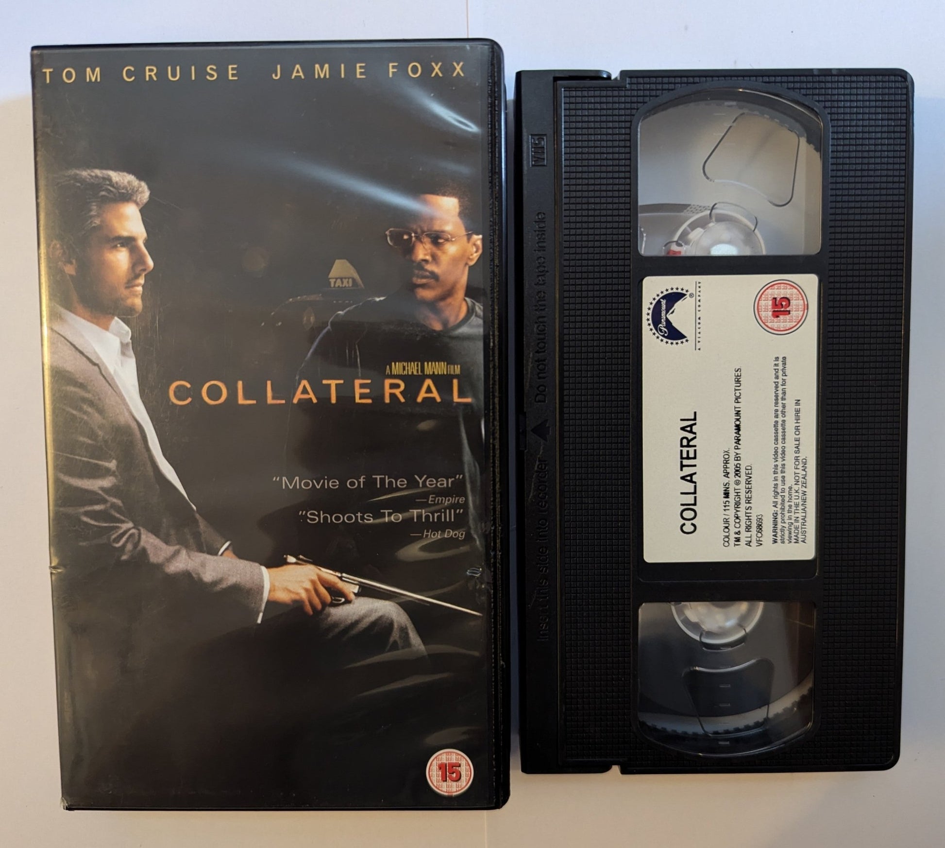 Collateral (2005) VHS Video - Flippin Retro