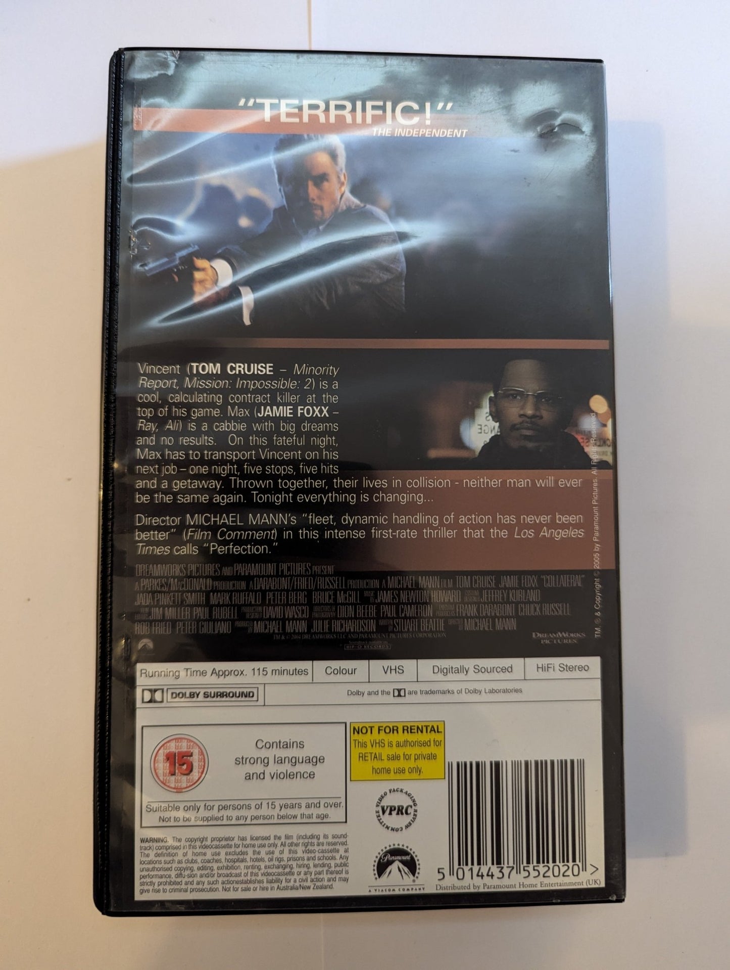 Collateral (2005) VHS Video - Flippin Retro