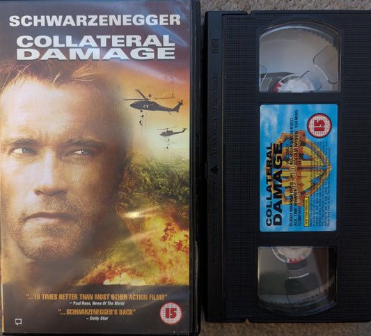 Collateral Damage (2002) VHS Video - Flippin Retro Video Shop