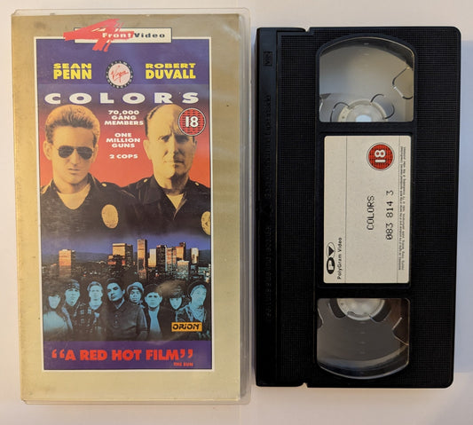 Colors (1988) VHS Video - Flippin Retro Video Shop