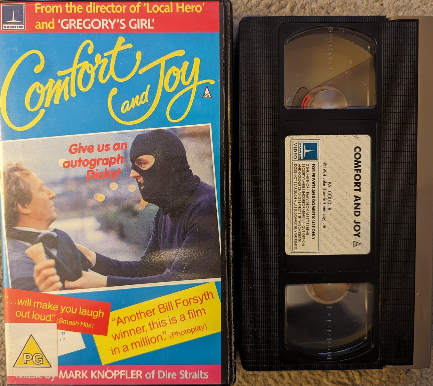 Comfort & Joy (1984) VHS Video - Flippin Retro Video Shop