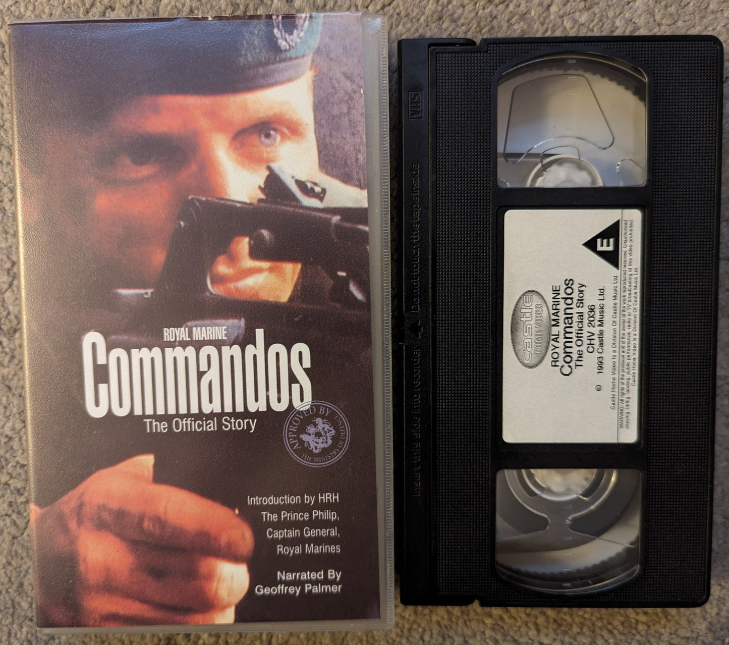 Commandos The Official Story VHS Video - Flippin Retro Video Shop