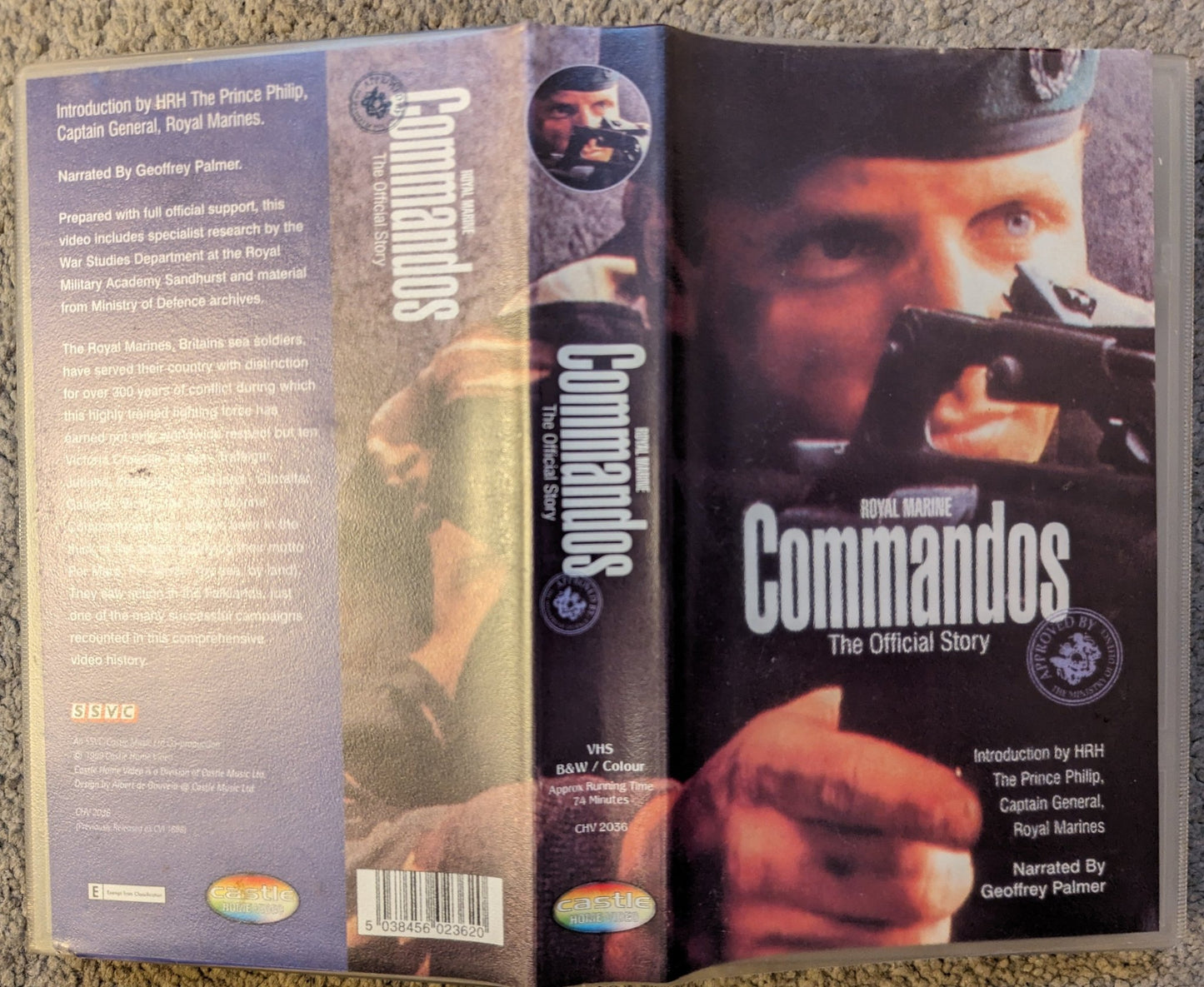 Commandos The Official Story VHS Video - Flippin Retro Video Shop