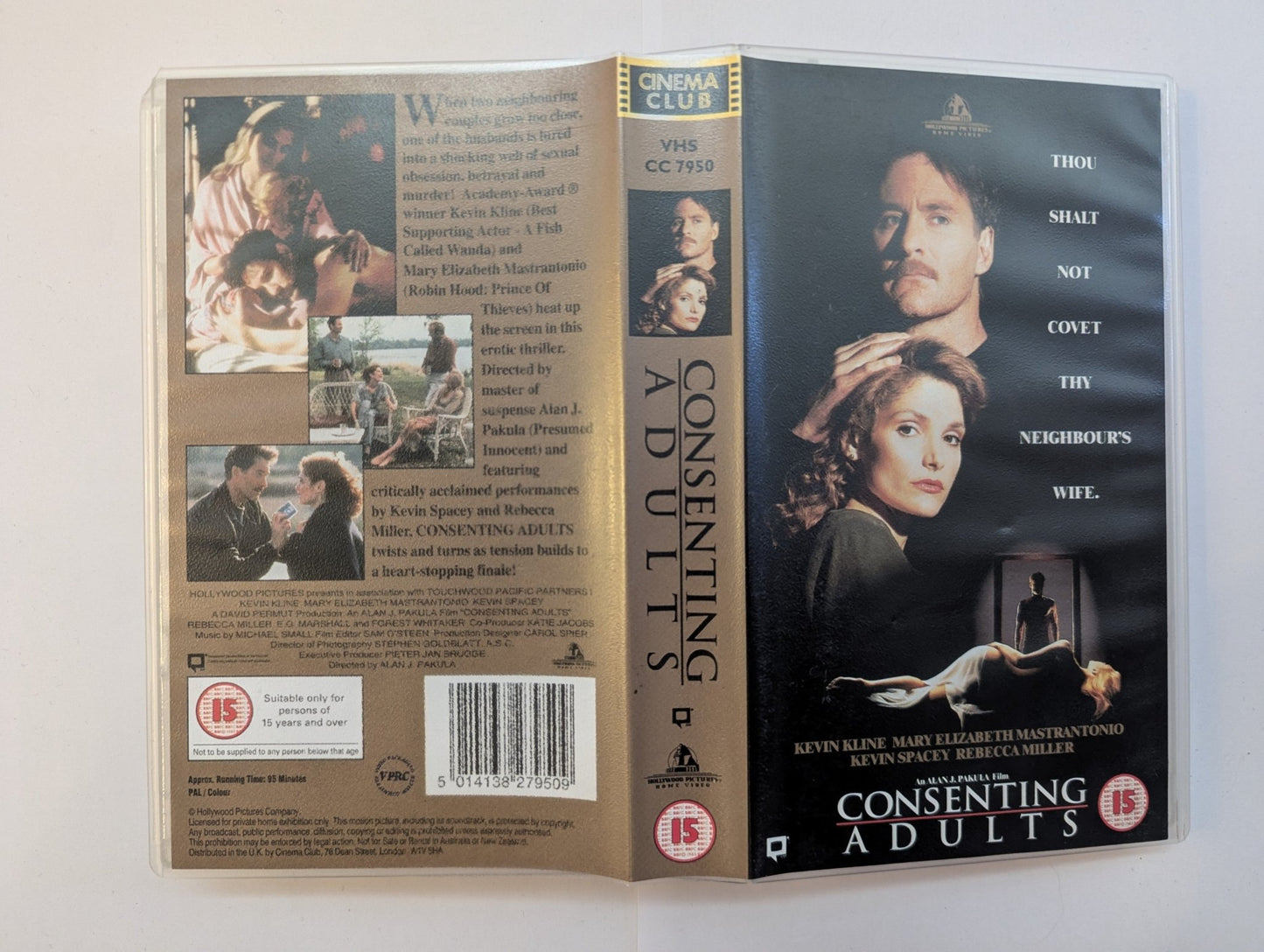 Consenting Adults (1992) VHS Video - Flippin Retro Video Shop