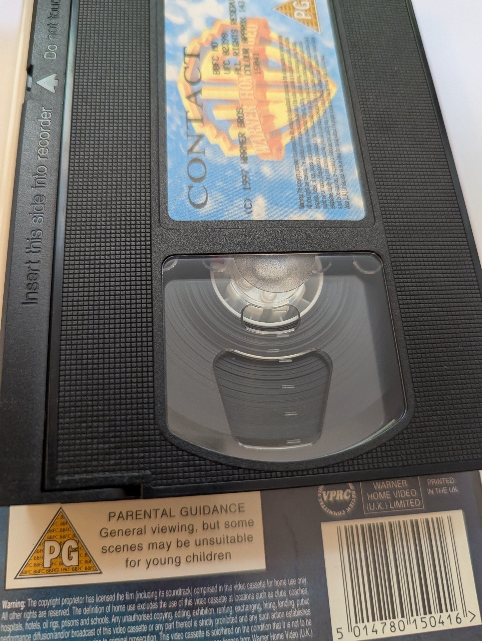 Contact (1982) VHS Video - Flippin Retro