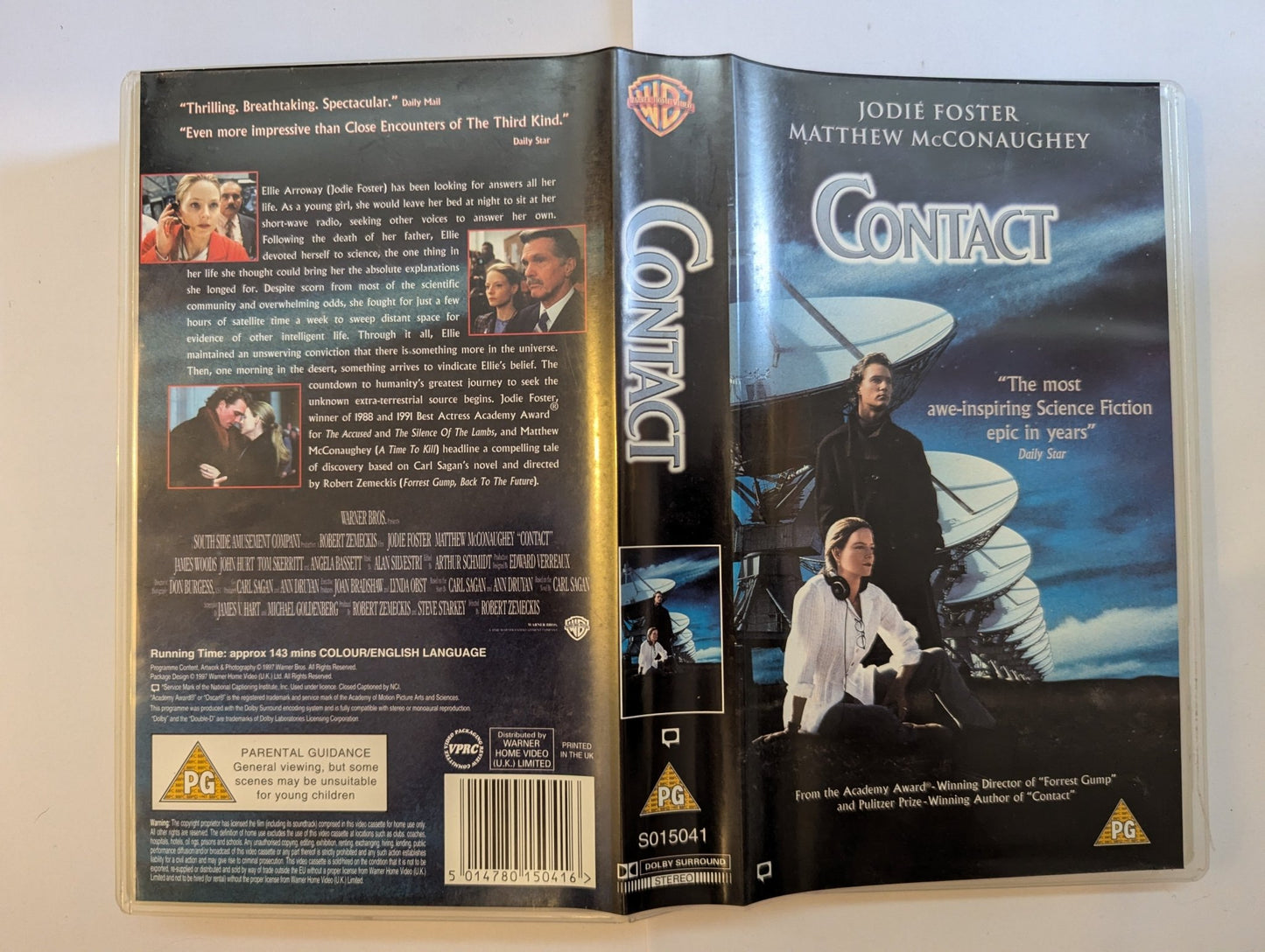 Contact (1982) VHS Video - Flippin Retro