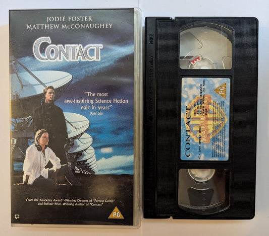 Contact (1982) VHS Video - Flippin Retro