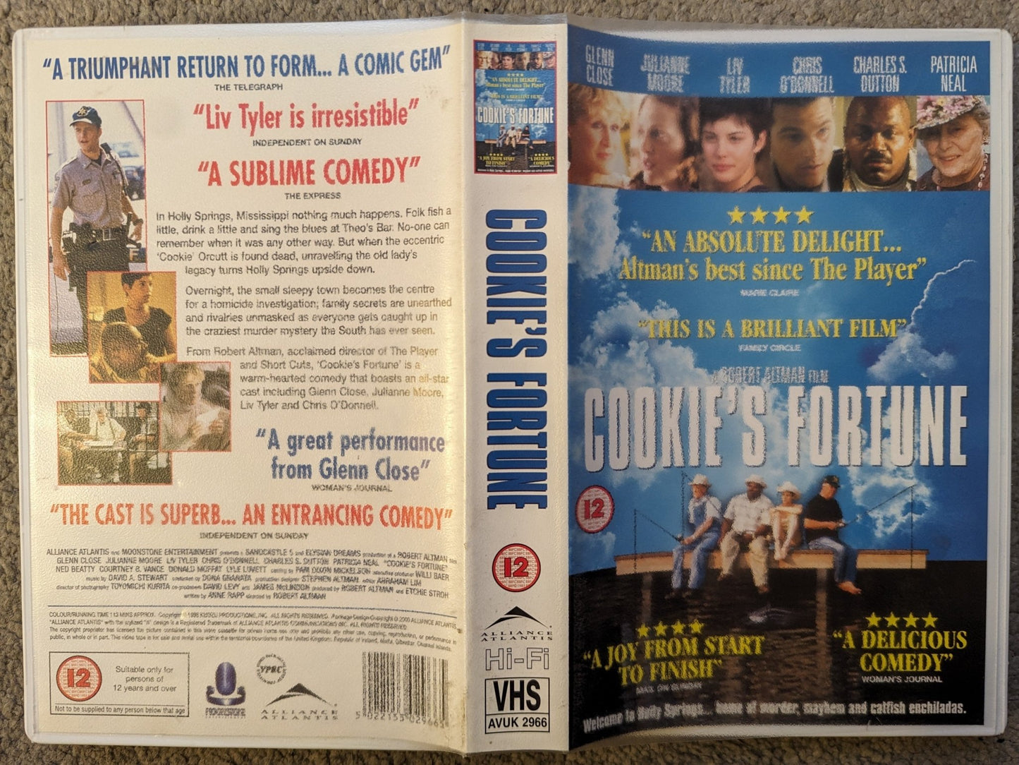 Cookies Fortune (1999) VHS Video Ex Rental - Flippin Retro Video Shop