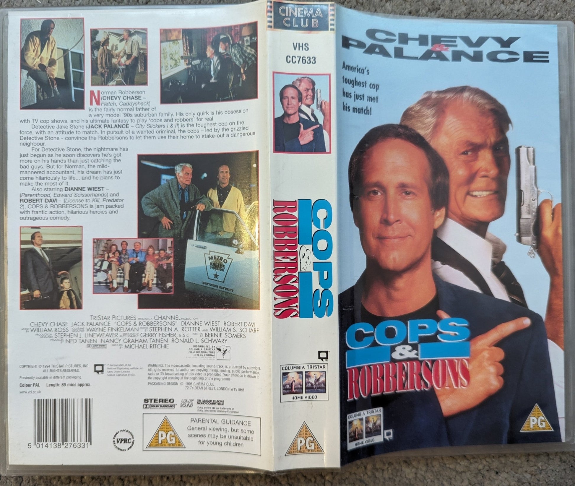 Cops & Robbersons (1994) VHS Video - Flippin Retro Video Shop