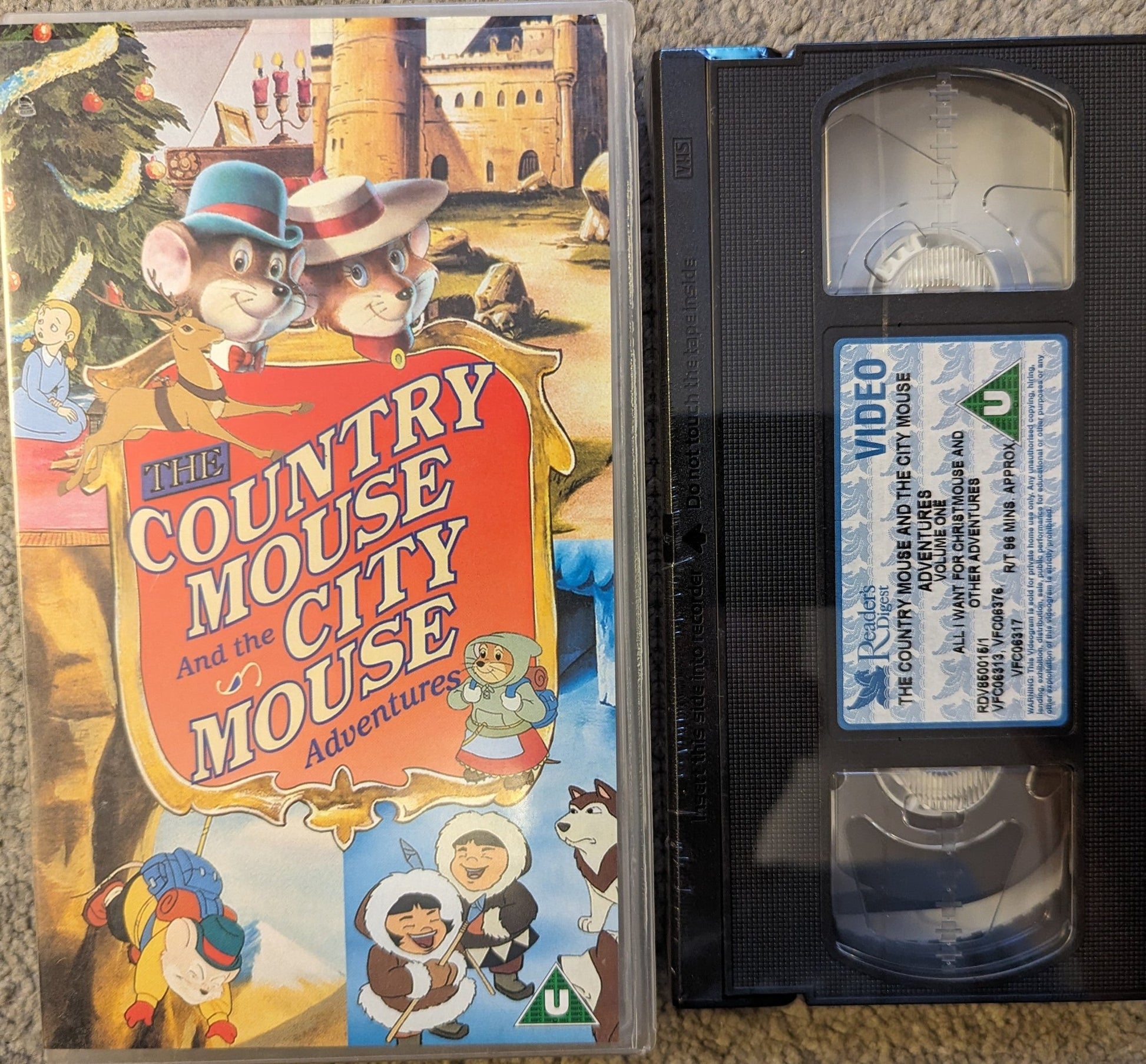 Country Mouse and the City Mouse All I want For Christmas VHS Video - Flippin Retro Video Shop