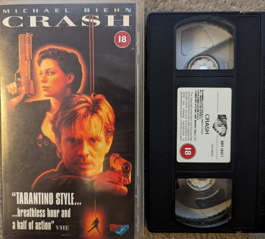 Crash (1995) VHS Video - Flippin Retro Video Shop