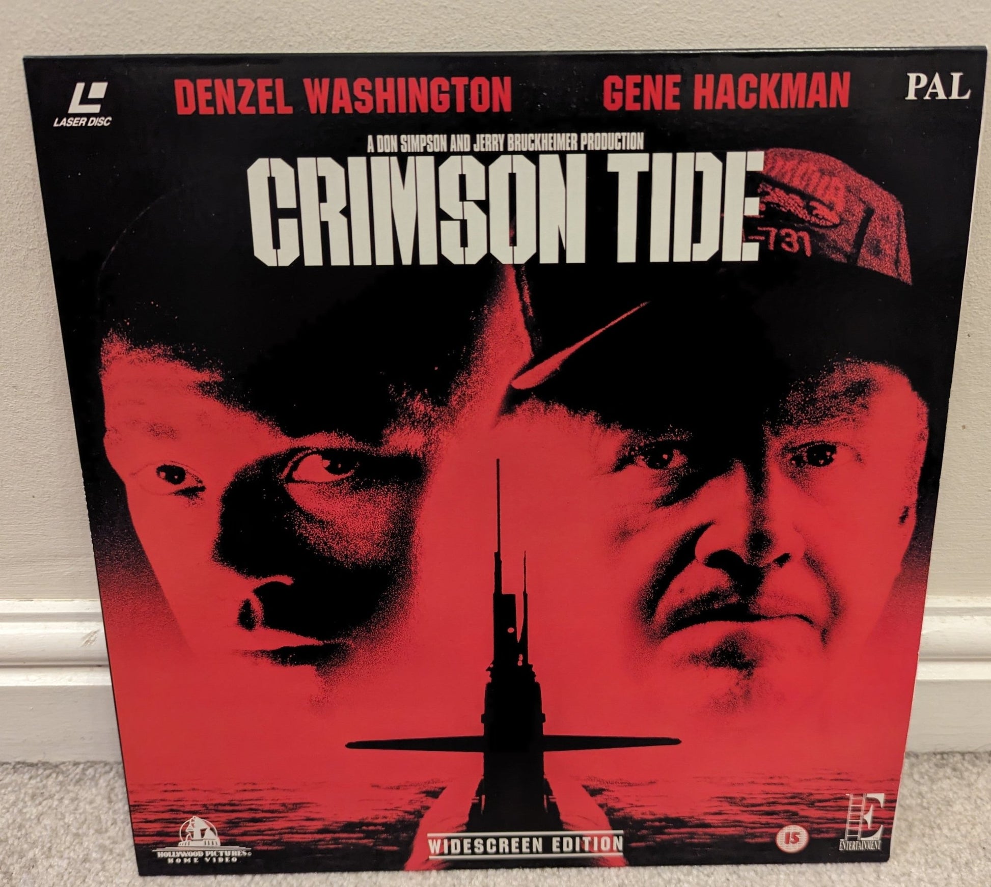 Crimson Tide (1995) Laserdisc PAL - Flippin Retro Video Shop