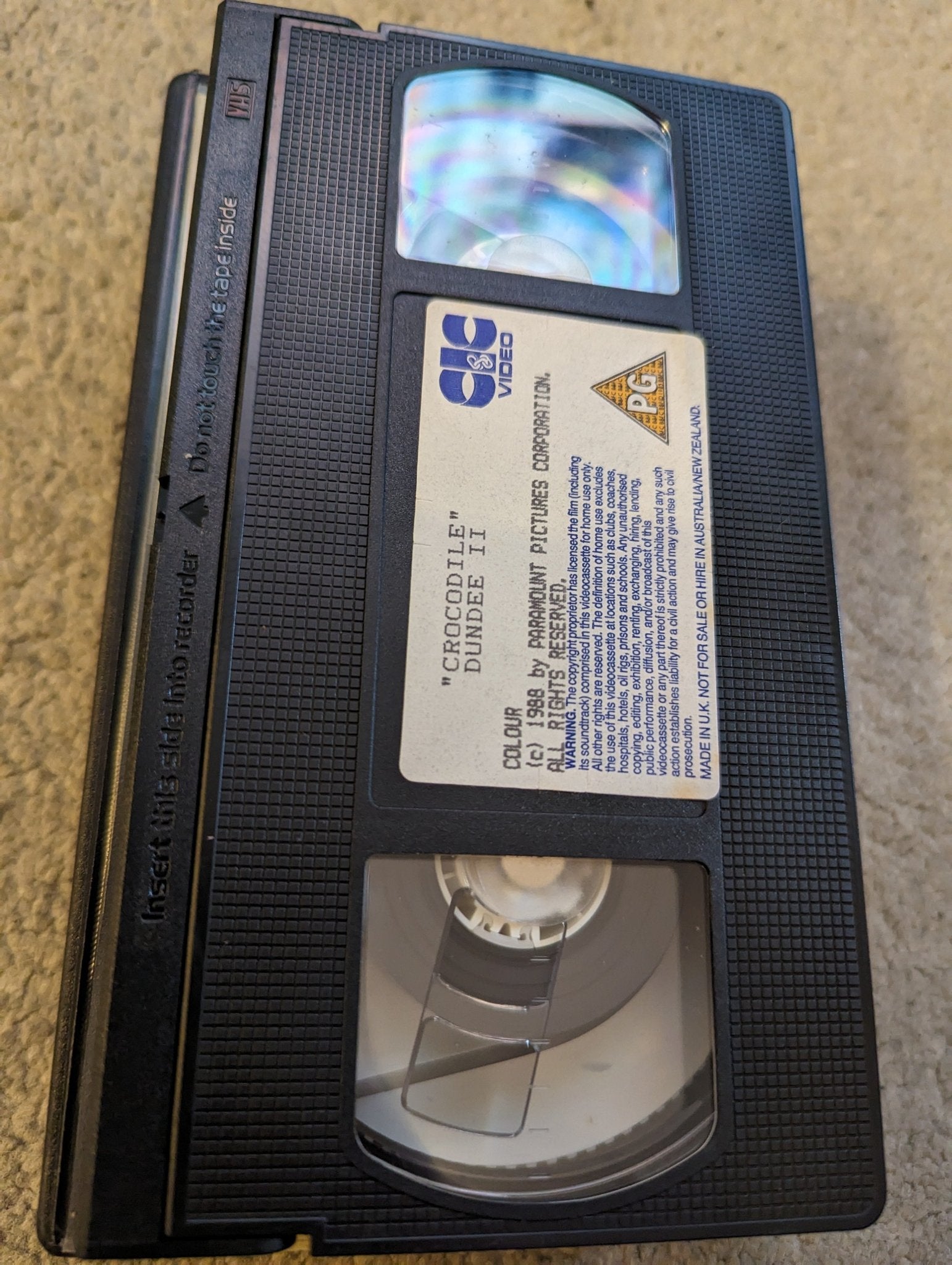 Crocodile Dundee 2 (1988) VHS Video - Flippin Retro Video Shop