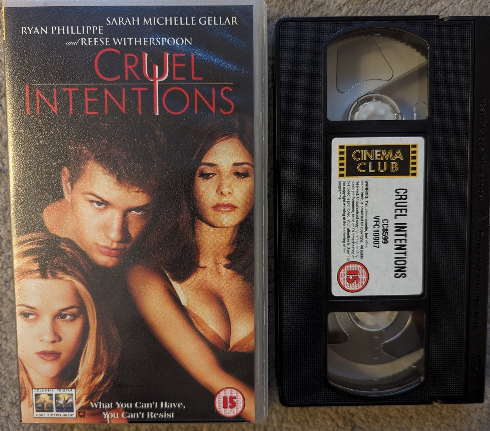 Cruel Intentions (1999) VHS Video - Flippin Retro Video Shop